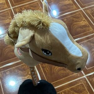 Plush Stick Horse Hobby Toy